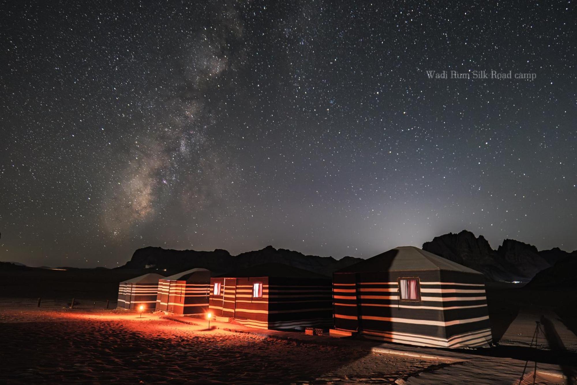 Wadi Rum Silk Road Camp Exterior foto